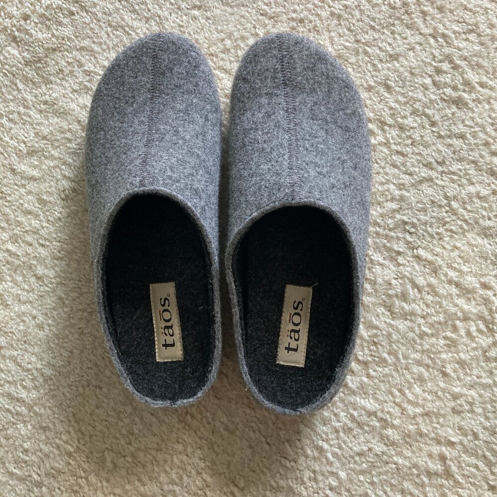 Taos Woollery Slipper Clog US 9/9.5 EU 40 EUC